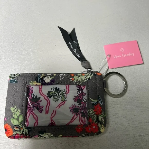 NWT Vera Bradley Multicolor Floral ID Wallet - Picture 2 of 3
